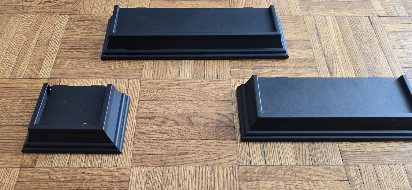Black Plastic Shelf Brackets/Mounts - photo 4