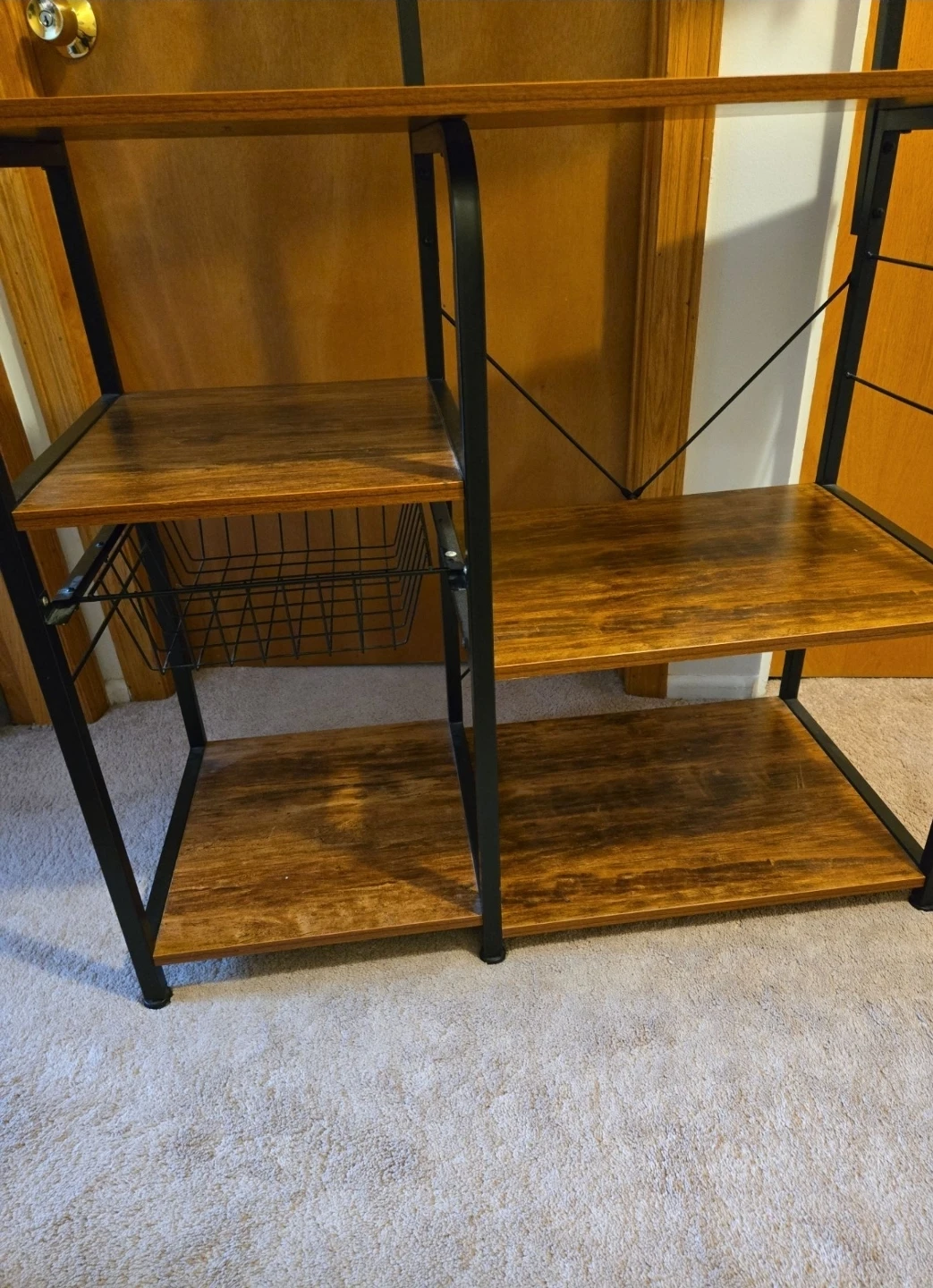 Wood Grain Bakers Rack - photo 2