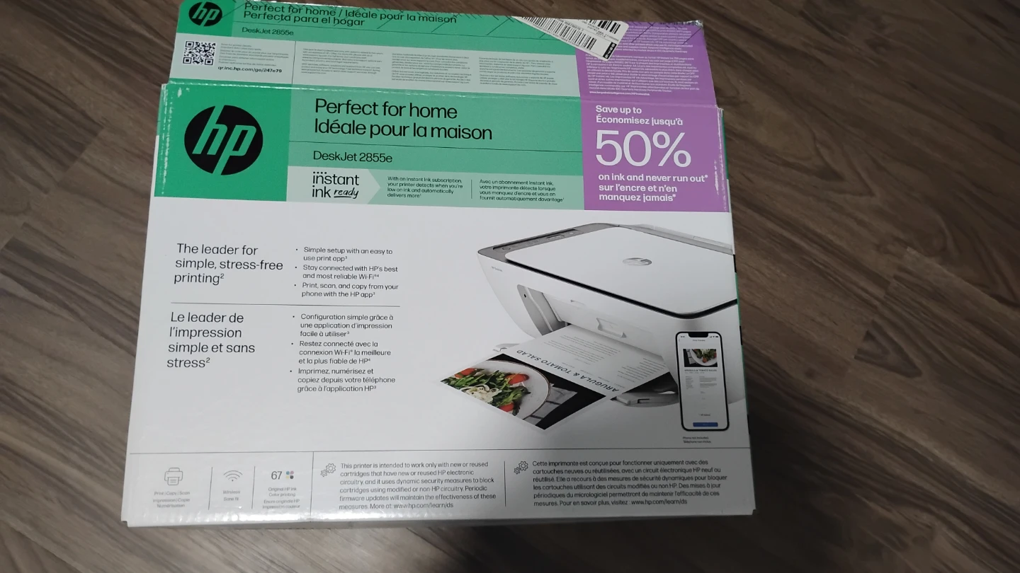 HP DeskJet 2855e All-in-One Printer - photo 3