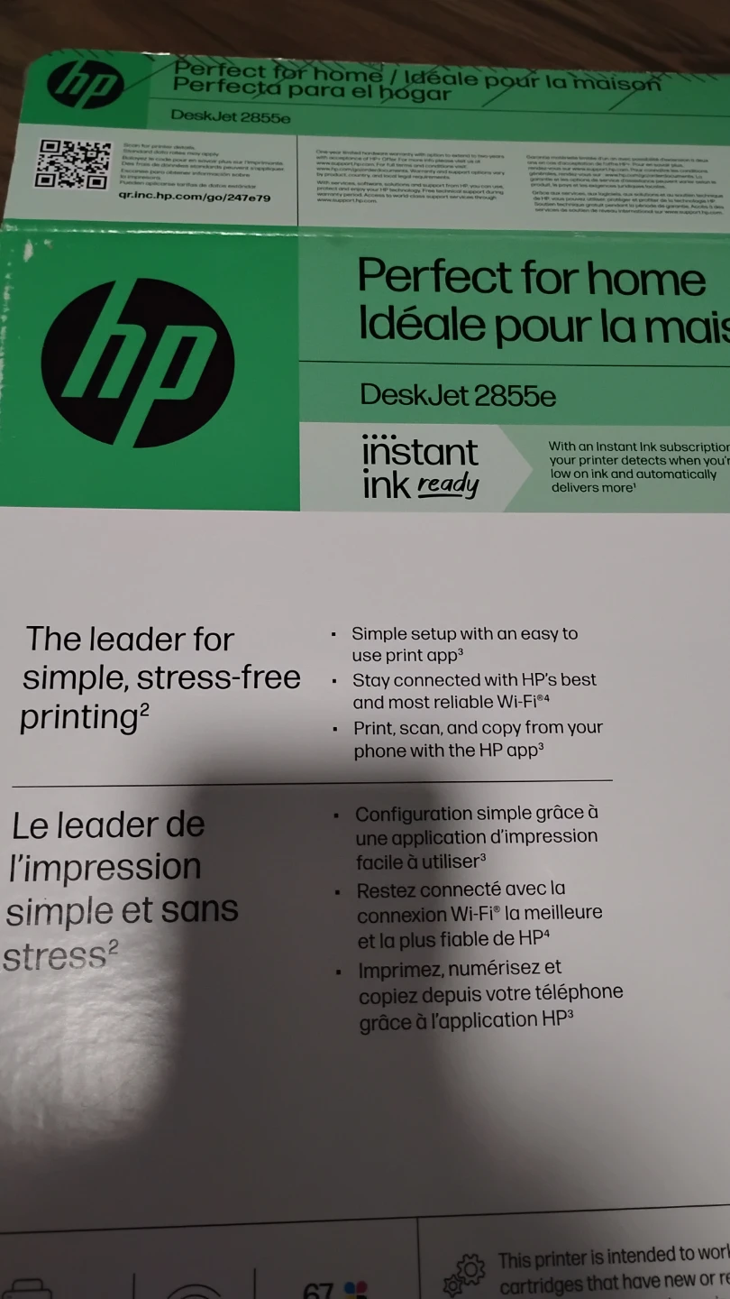 HP DeskJet 2855e All-in-One Printer - photo 4