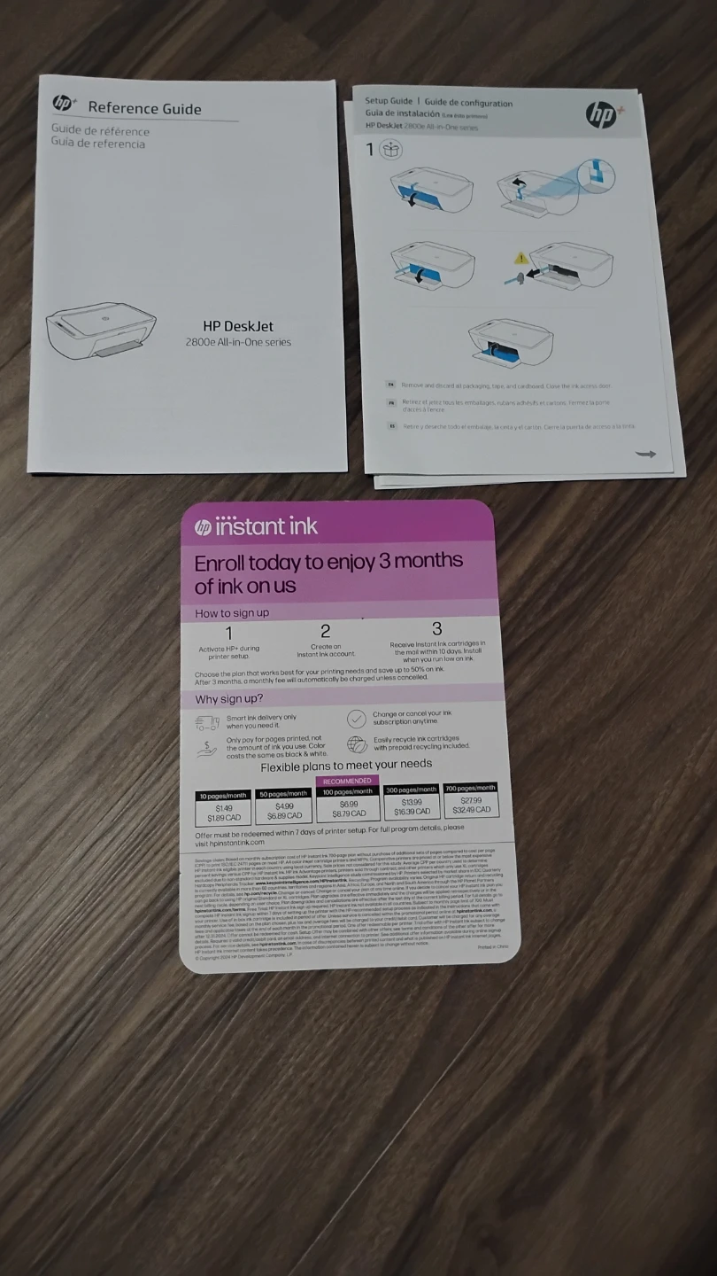 HP DeskJet 2855e All-in-One Printer - photo 5