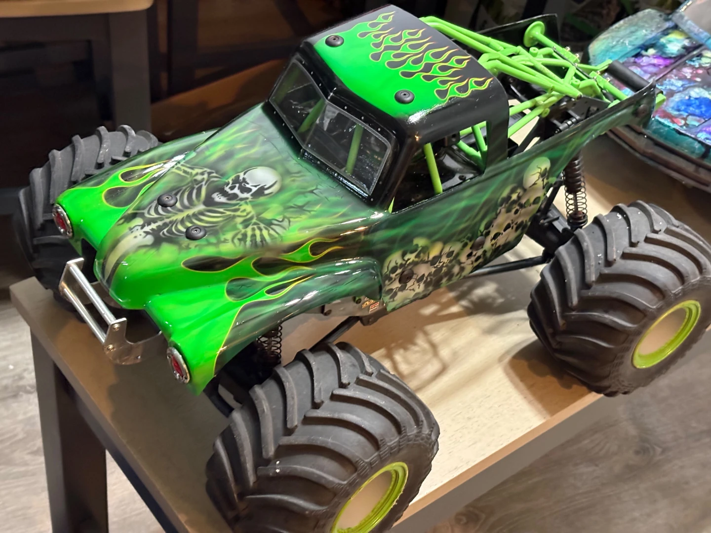 Losi Gravedigger Custom Monster Truck RC Car
