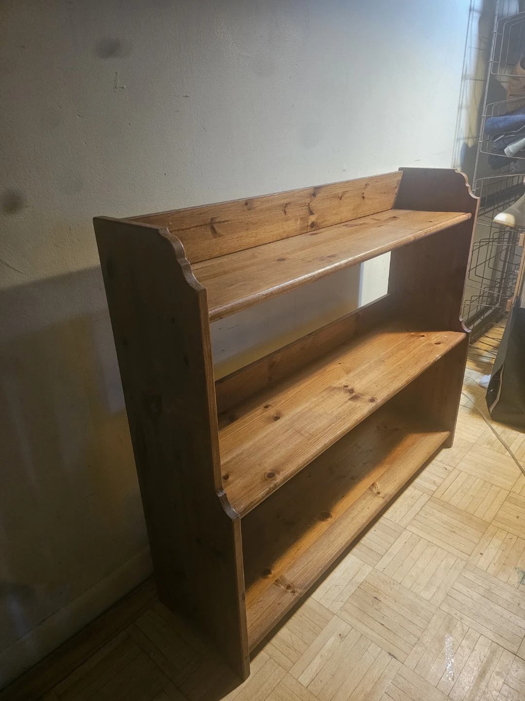 Wooden Shelf Unit - photo 2