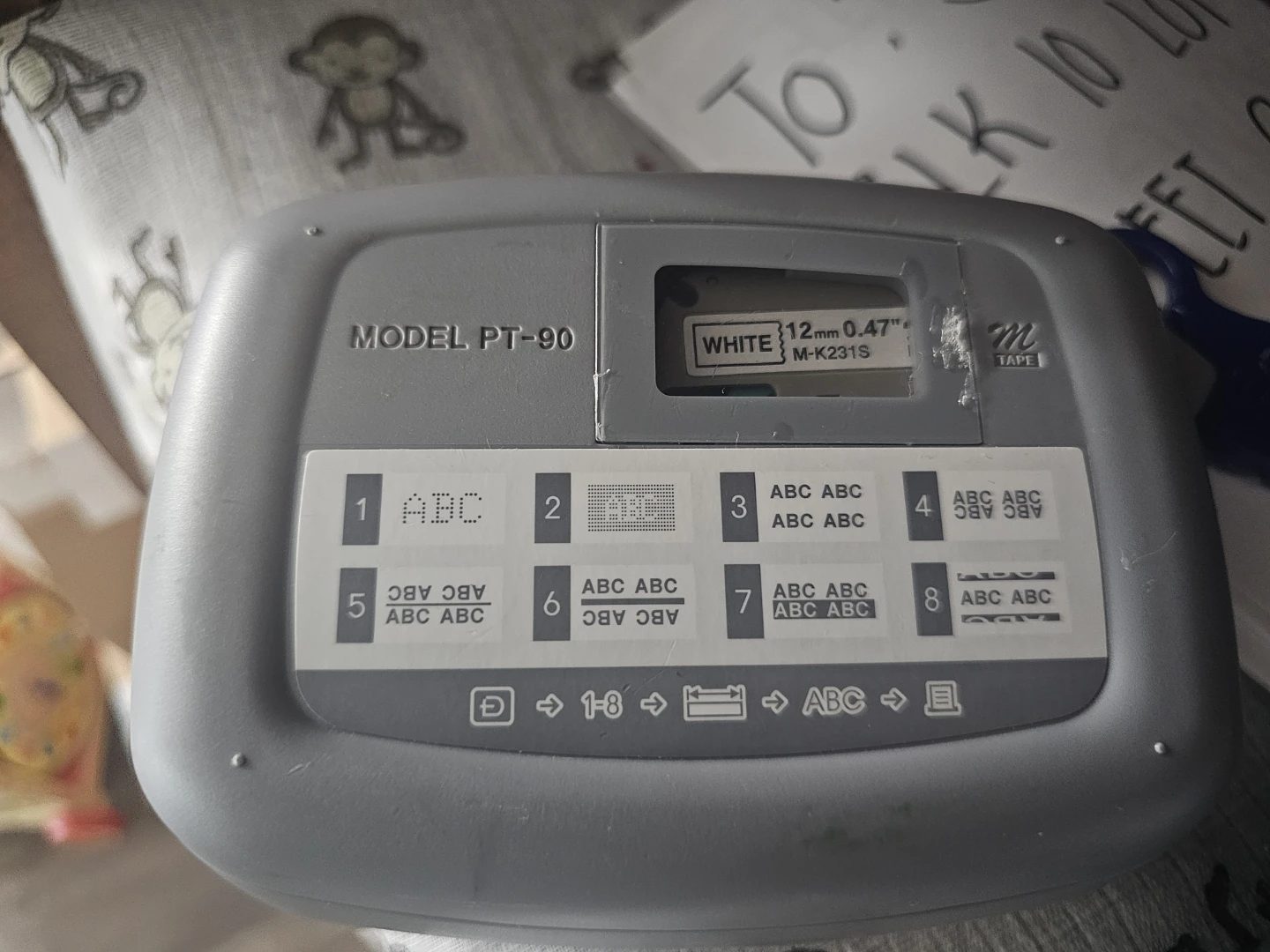 Brother P-touch PT-90 Label Maker - photo 2