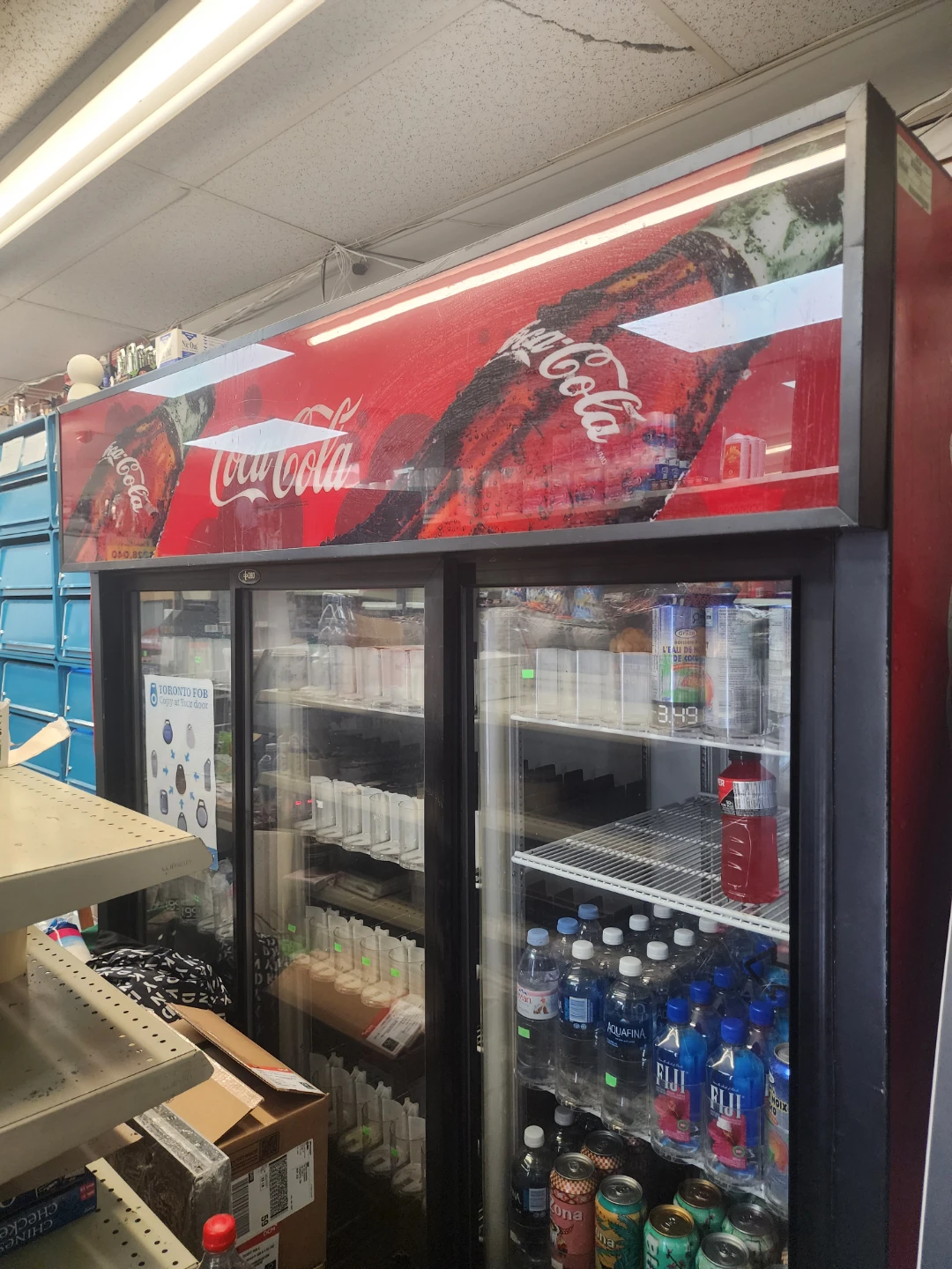 Coca-Cola Double Door Commercial Refrigerator