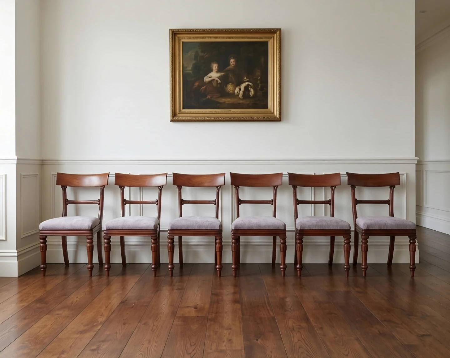 Two Sets of Vintage Dining Chairs - photo 2