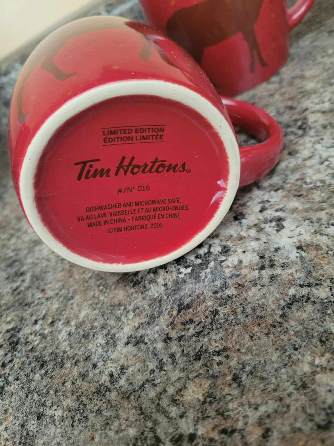 Tim Hortons Limited Edition Red Deer Mug - photo 3