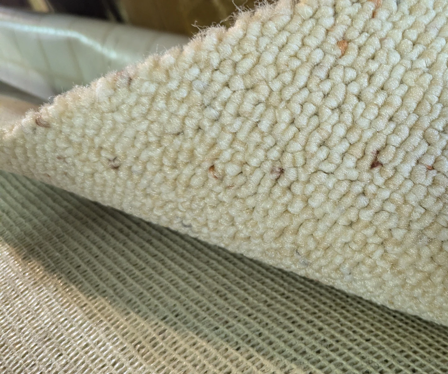 Beige Berber Carpet Roll