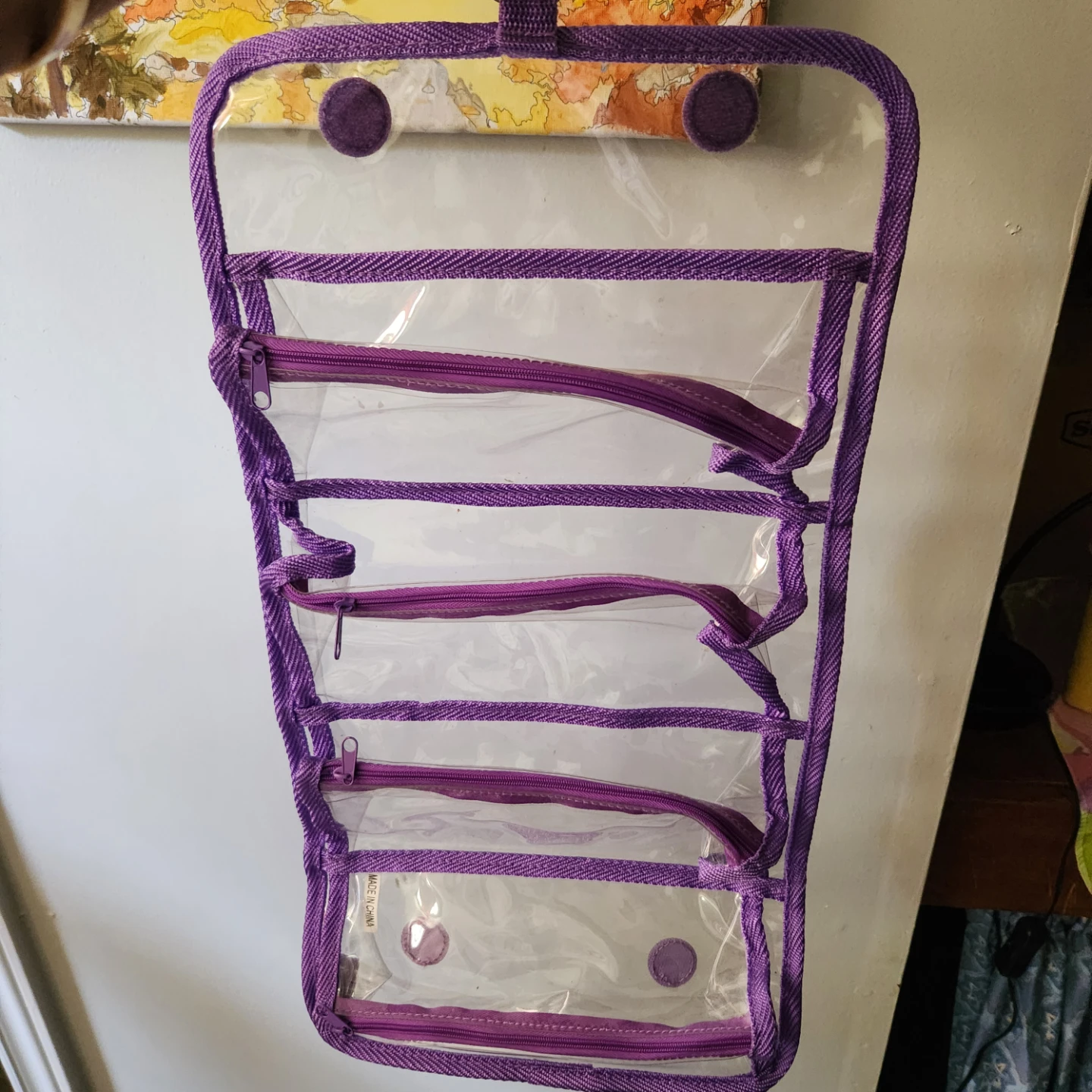 Hanging Travel Toiletry Bag & Over-the-Door Hook Organizer - photo 4