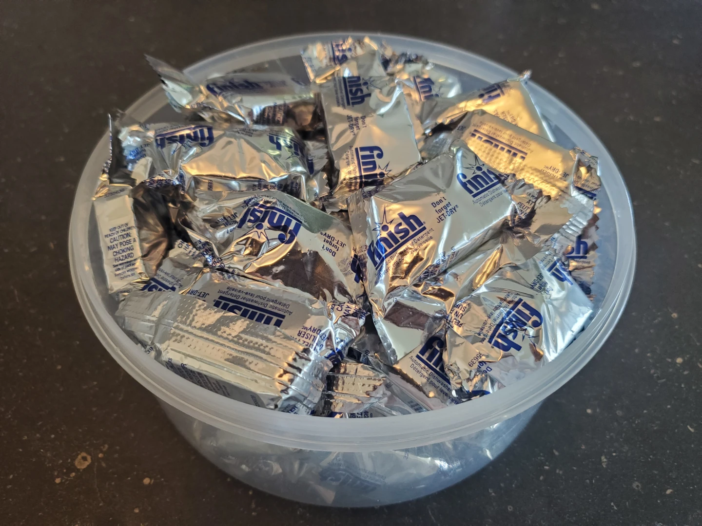 Finish Jet-Dry Dishwasher Detergent Tabs