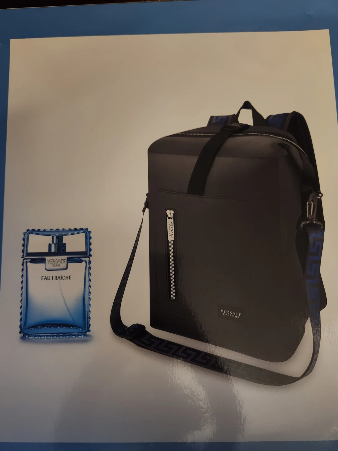Versace Man Cologne with Backpack