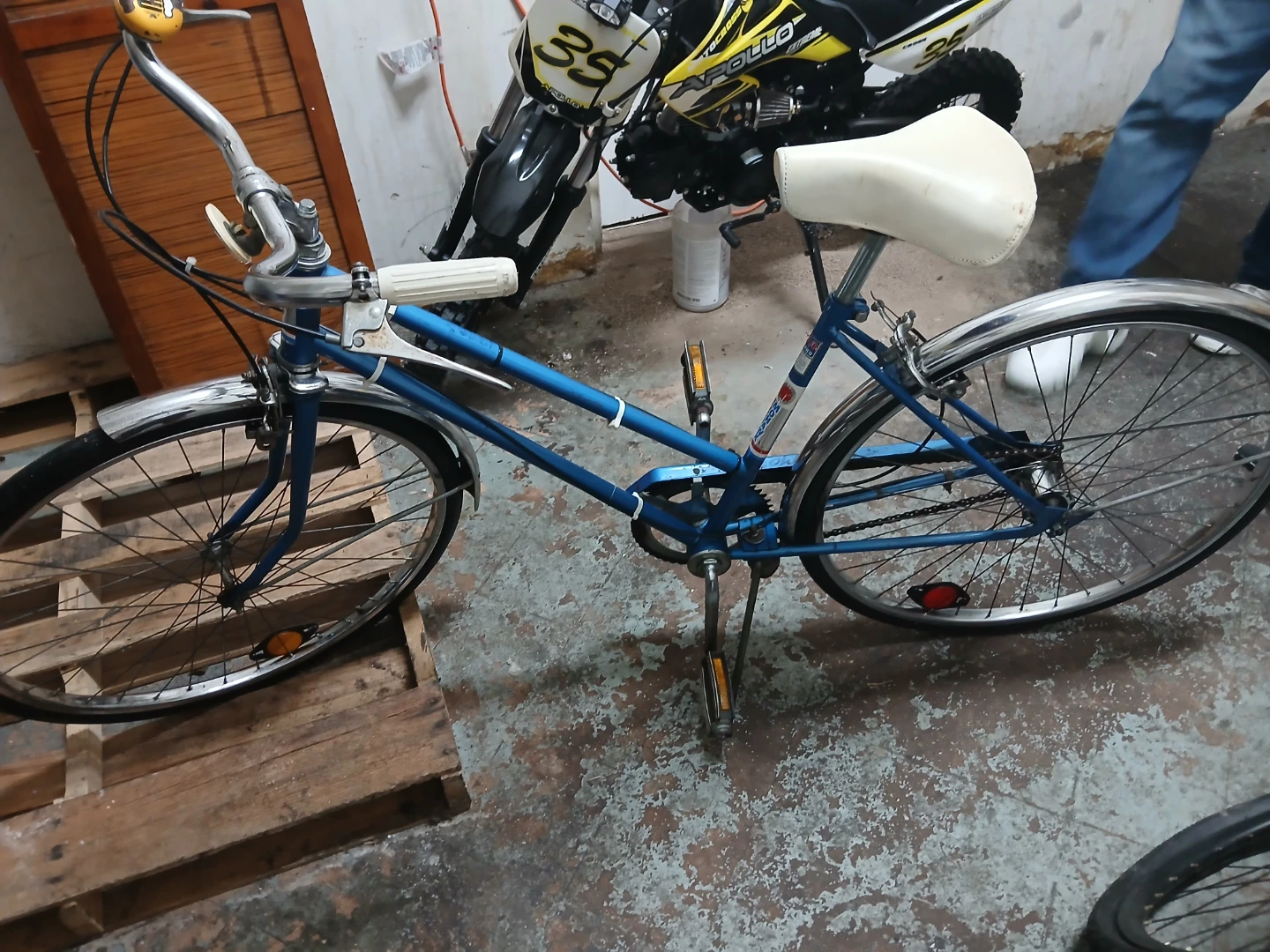 Blue Roadmaster Bicycle