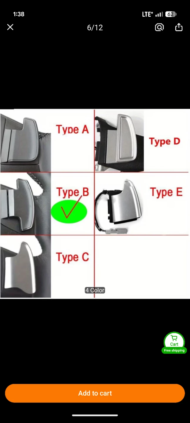 Steering Wheel Paddle Shifters - photo 2