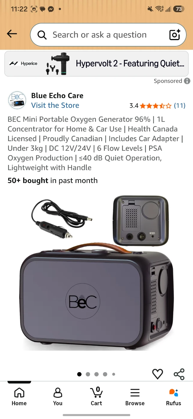 BeC Oxygen Concentrator