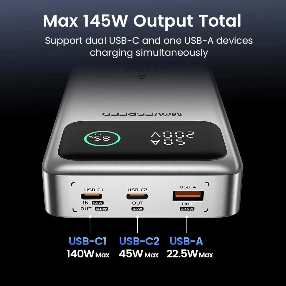 MOVESPEED M25 PRO 25,000mAh 145w - photo 4
