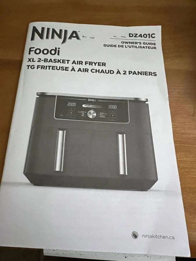 Ninja Foodi XL 2-Basket Air Fryer DZ401C - photo 2