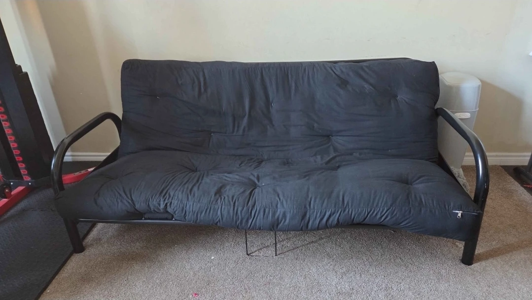 Black Futon Couch