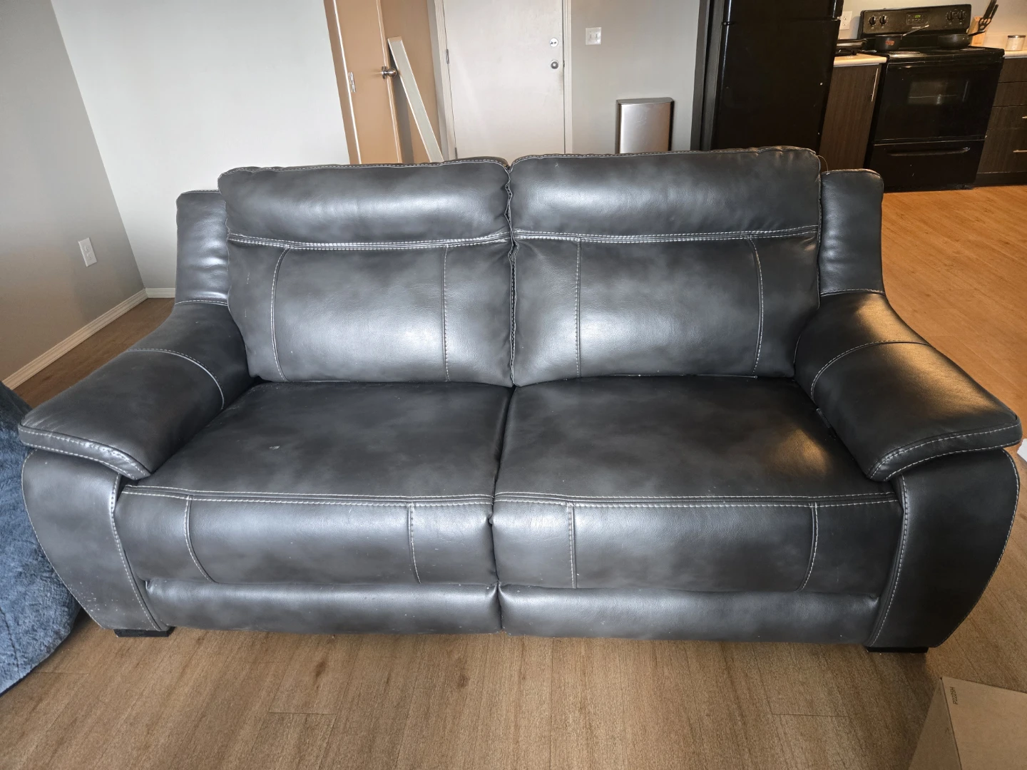 Leather sofas