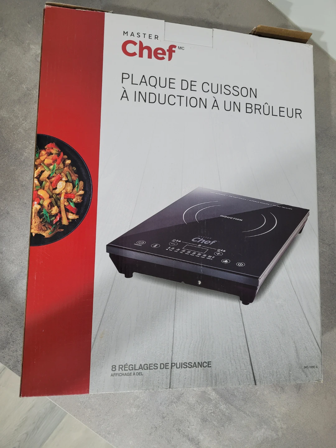 Master Chef Single-Burner Induction Cooktop - photo 4