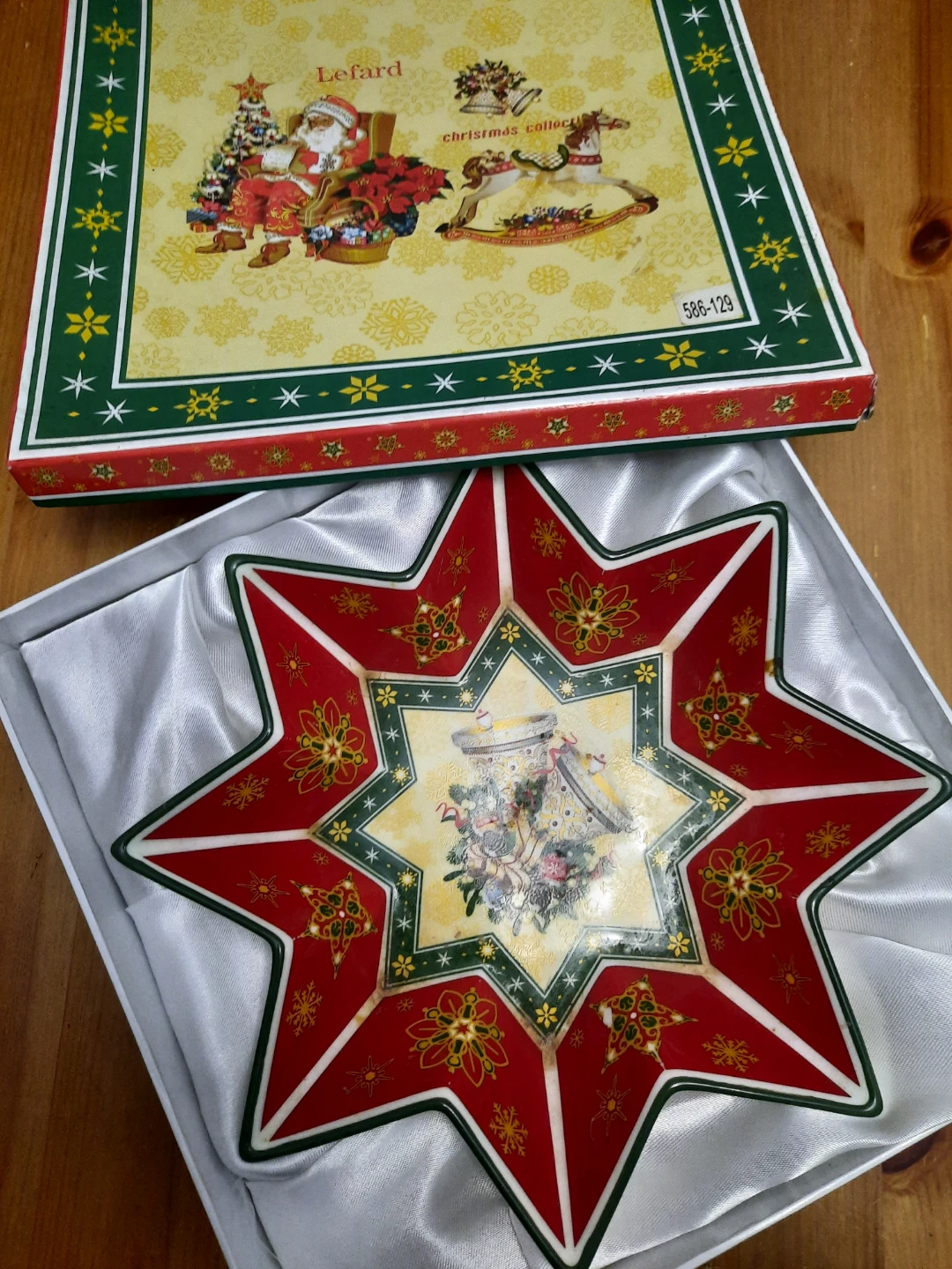 Lefard Christmas Star Bowl
