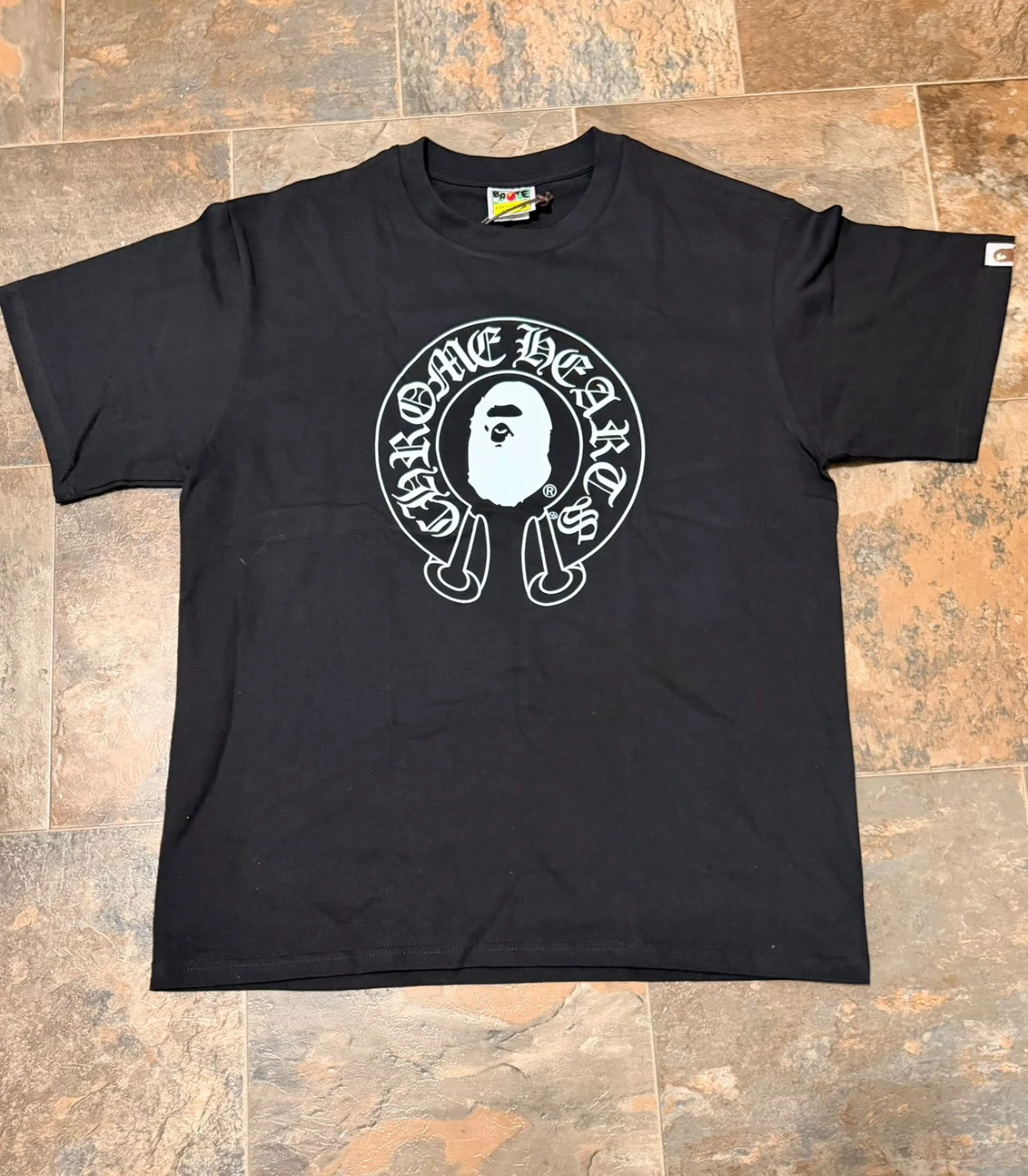 Bape x crome hearts t shrit