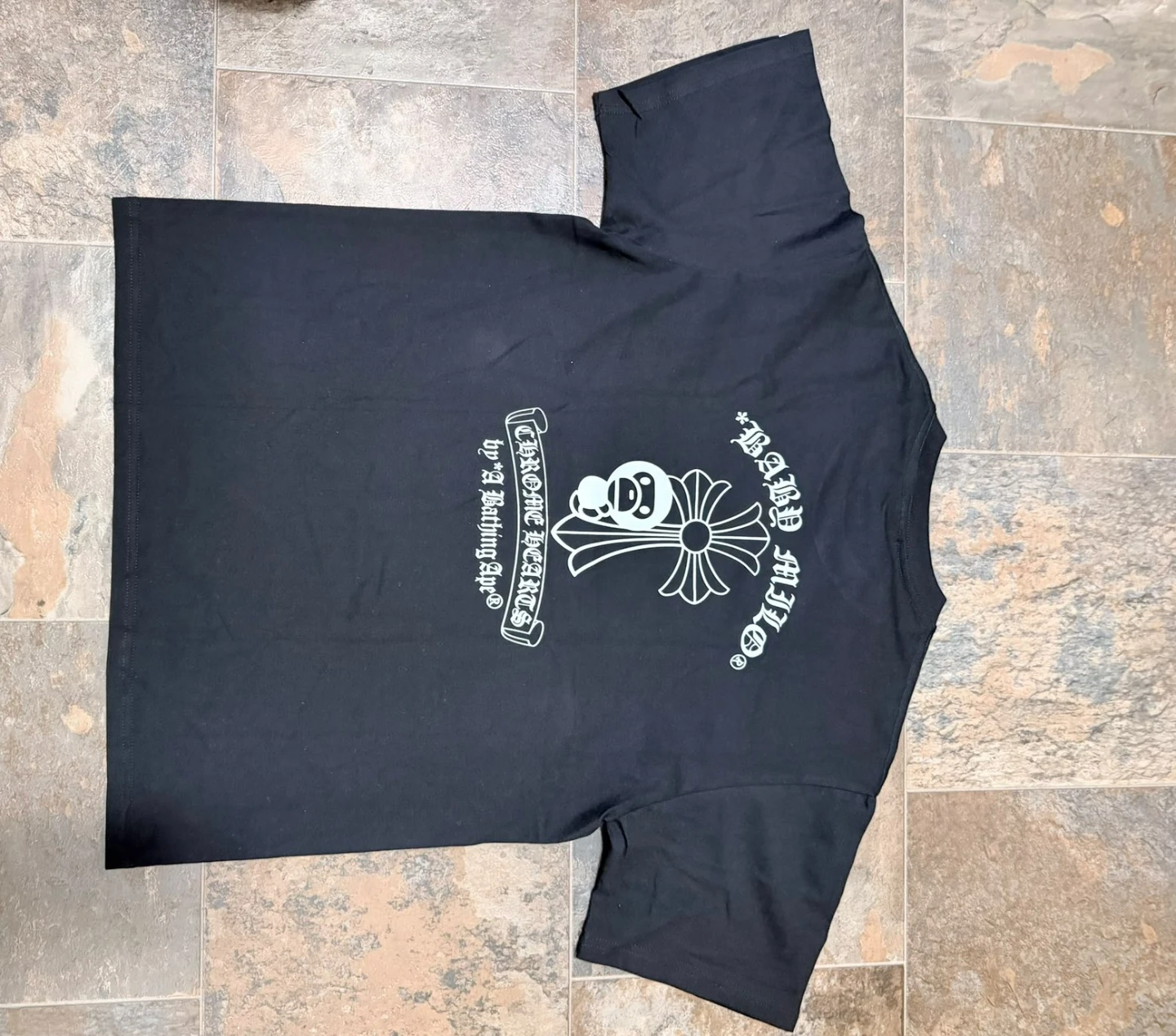 Bape x crome hearts t shrit - photo 2
