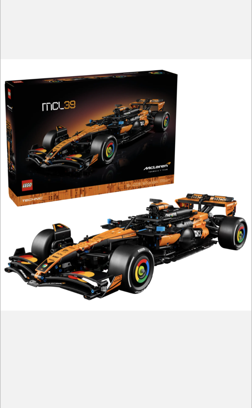 LEGO Technic McLaren MCL39 F1 Car Building Set for Adults
