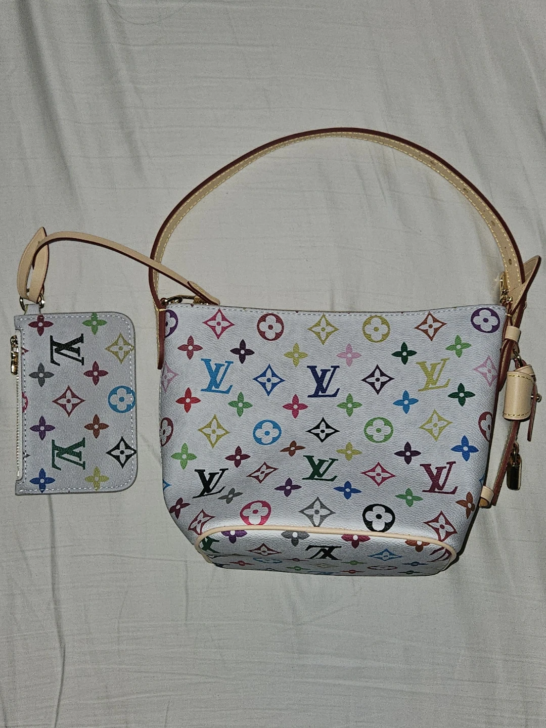 Authentic Louis Vuitton X Takashi Murakami All In BB Women's Bag - photo 3
