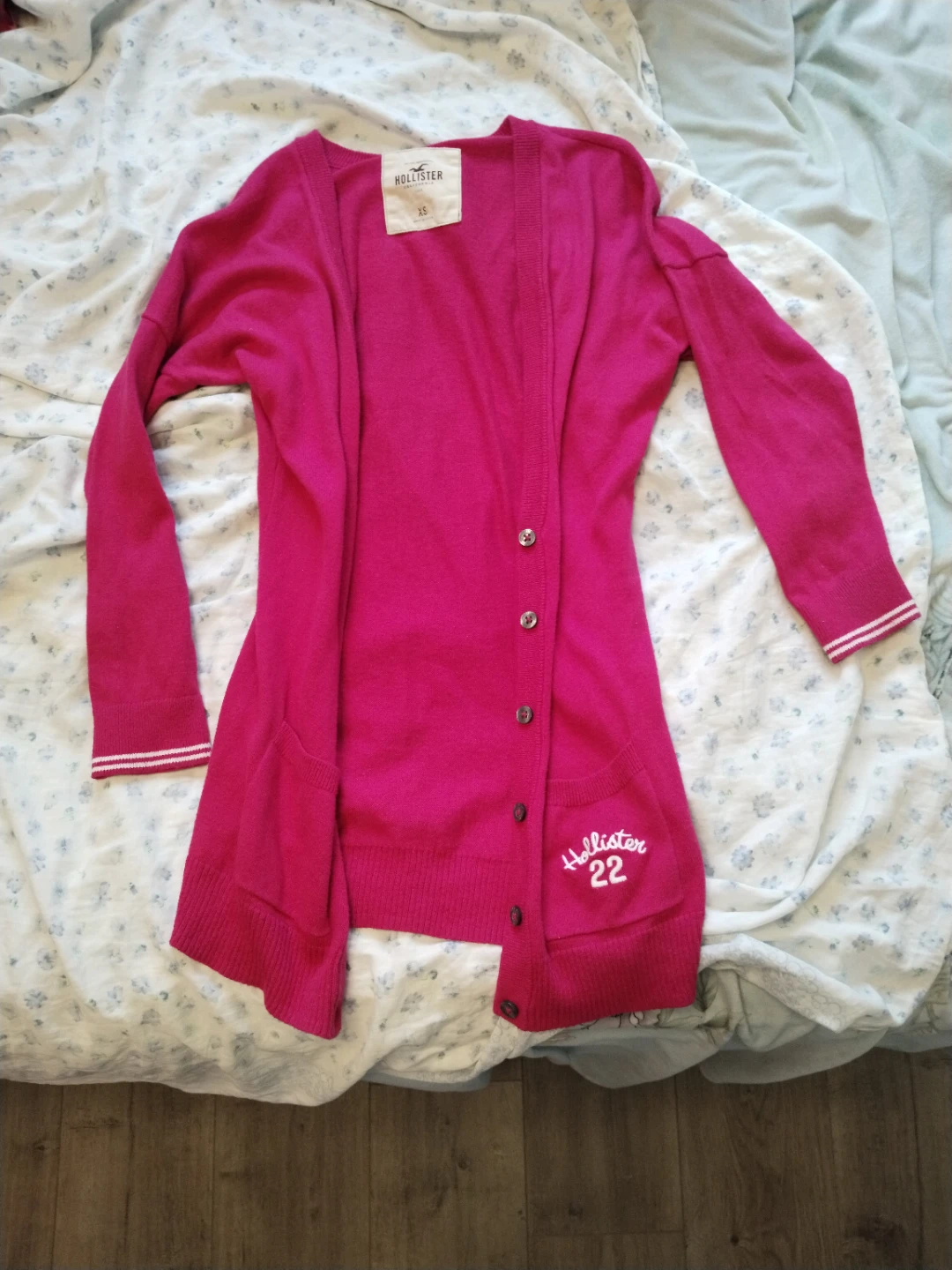 Hollister Pink Cardigan