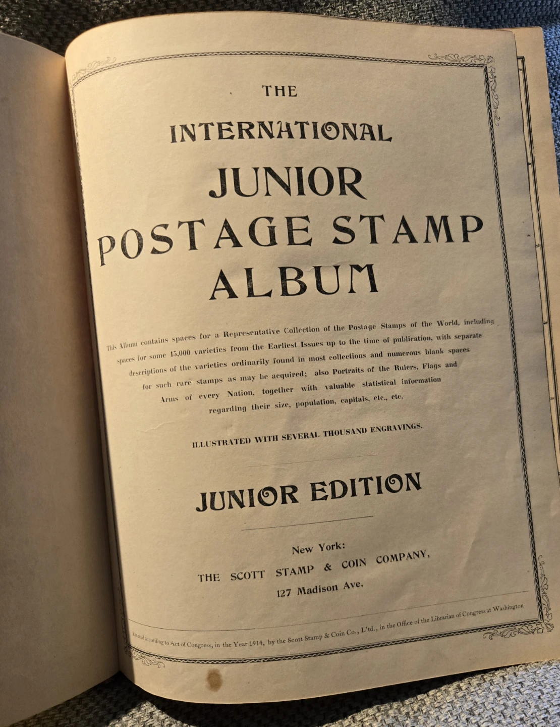 The International Junior Postage Stamp Album - photo 2