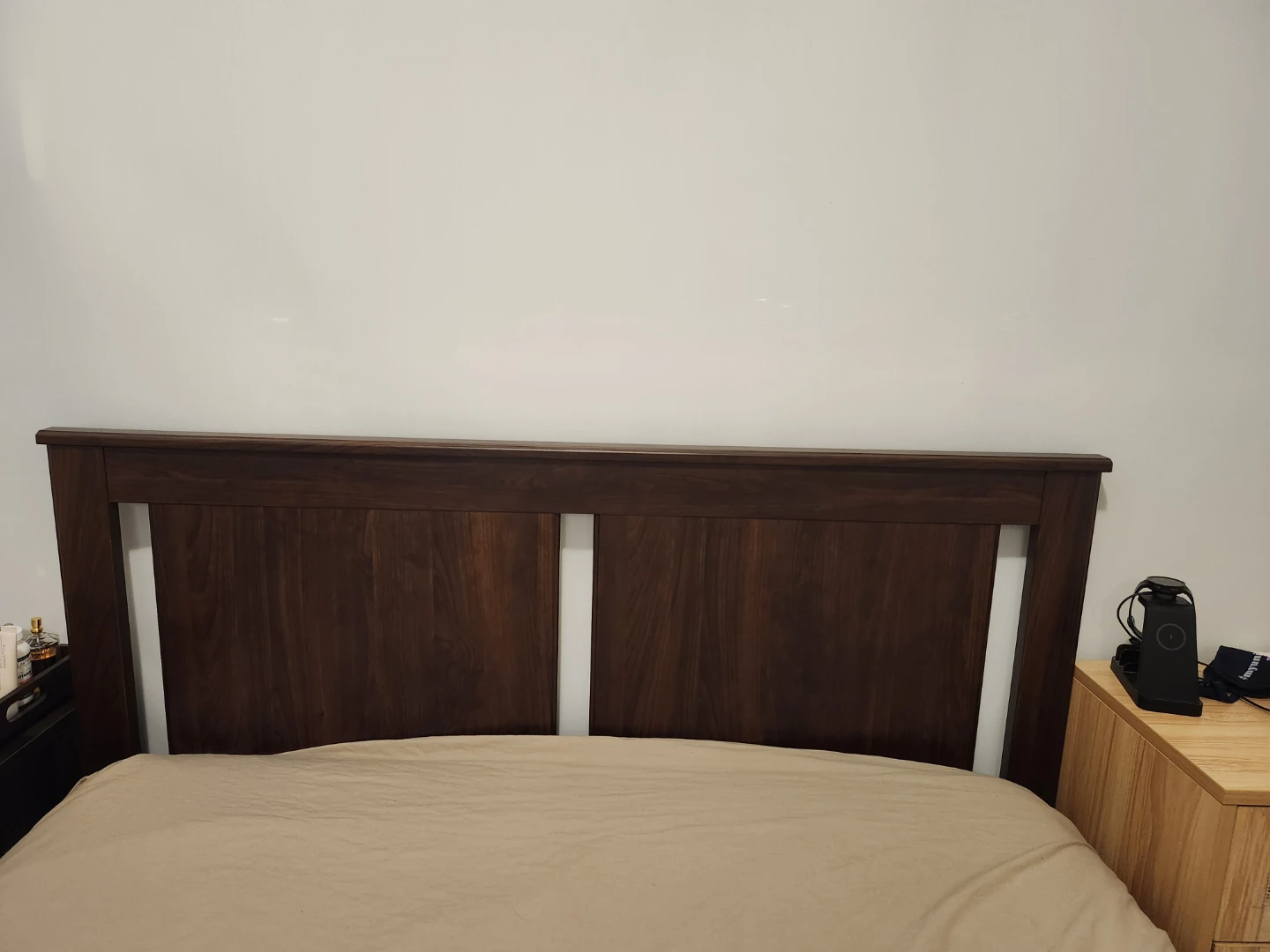 IKEA SONGESAND Wooden Headboard Bed Frame