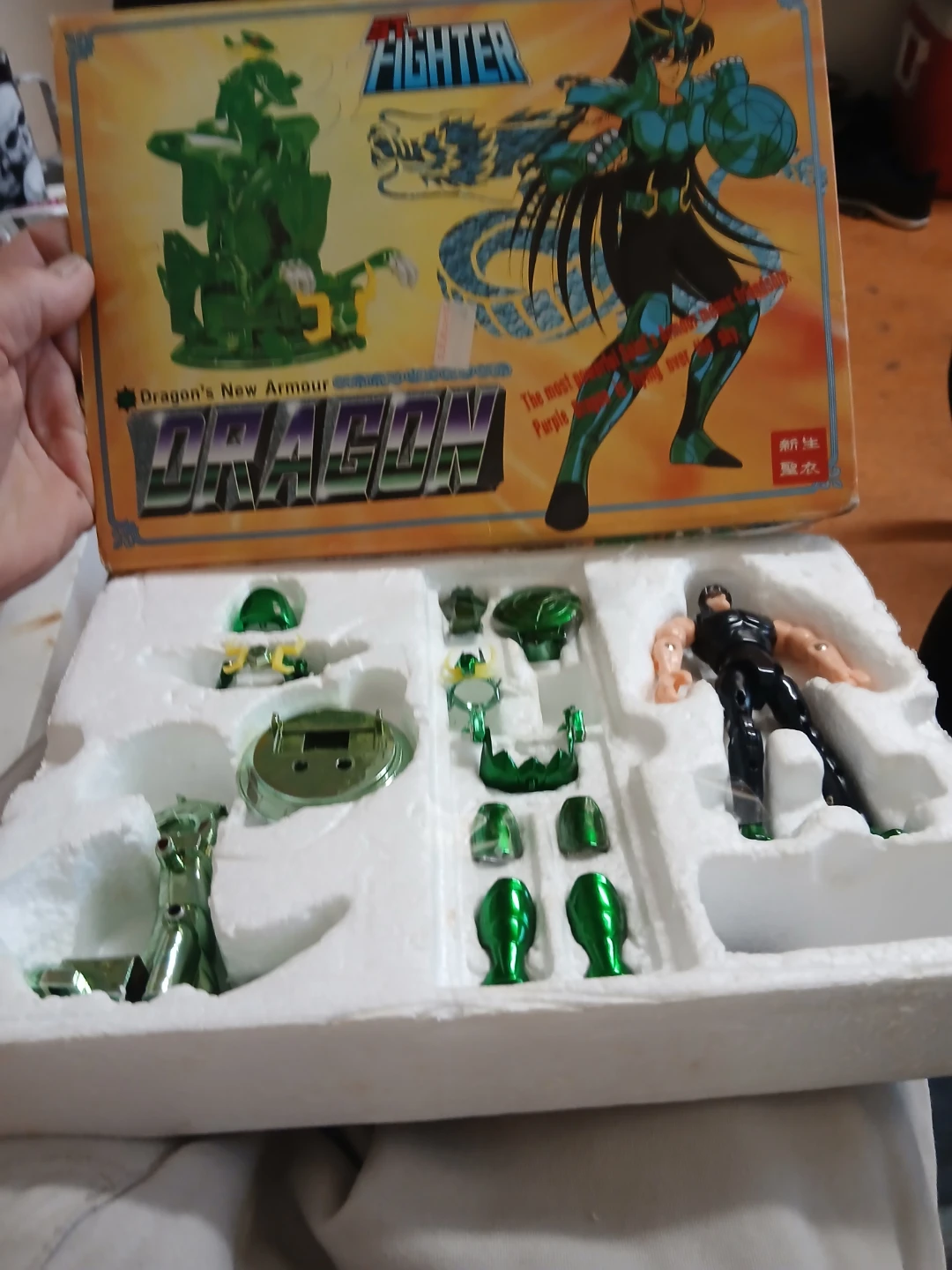 Saint Seiya Fighter Dragon Figure - photo 2