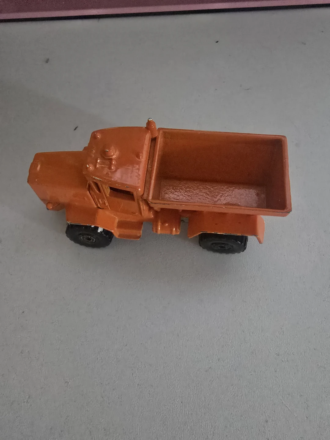 Orange Toy Dump Truck