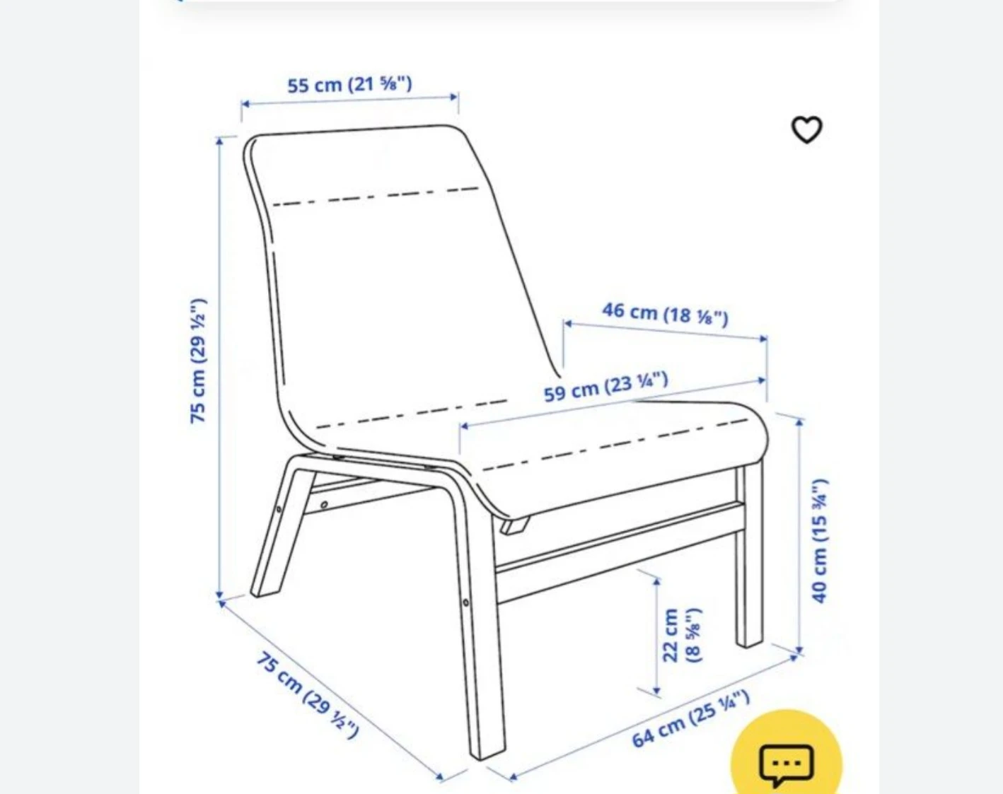 IKEA Pario Chair with Cushions - photo 3