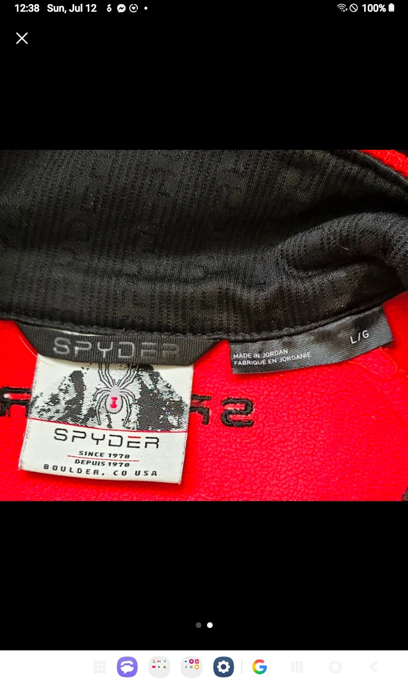 Spyder Zip-Up Jacket - photo 2