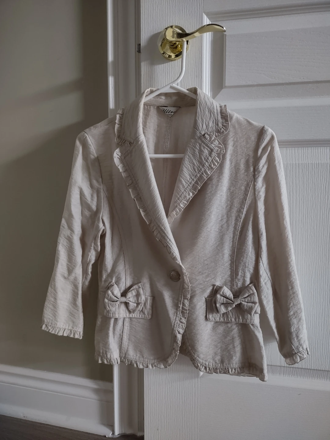 Women's Blazer - Beige
