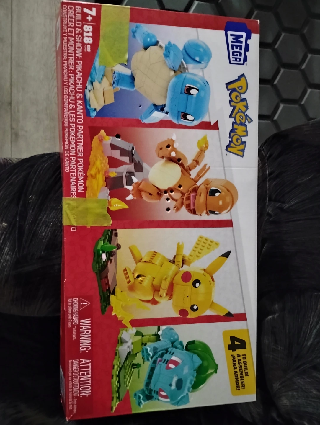 MEGA Pokémon Build (Pikachu and Squirtle)