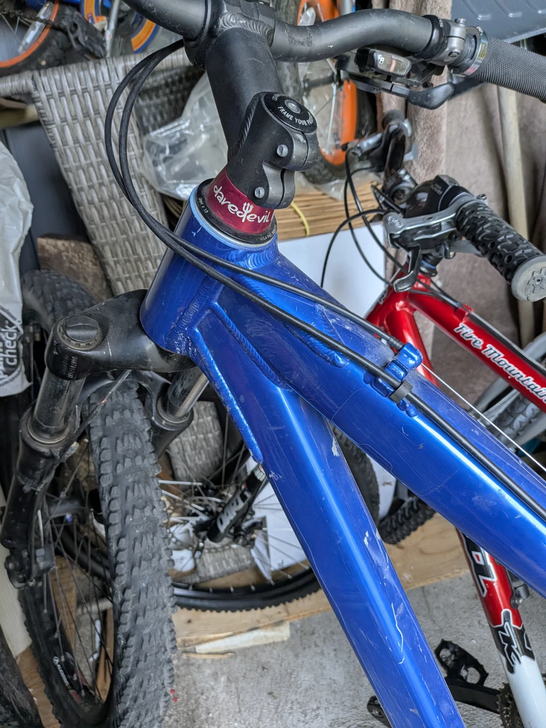 Blue bike rides smooth for adults - photo 3