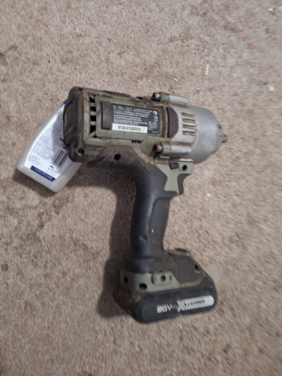 Maximum 20V Max Cordless Impact Wrench - photo 2