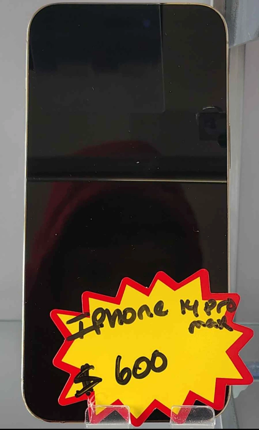 iPhone 14 Pro Max - $600 Unlocked. Comes with a $10 phone plan
