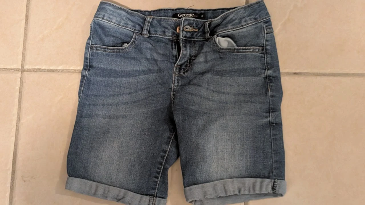 George Denim Shorts Size 12