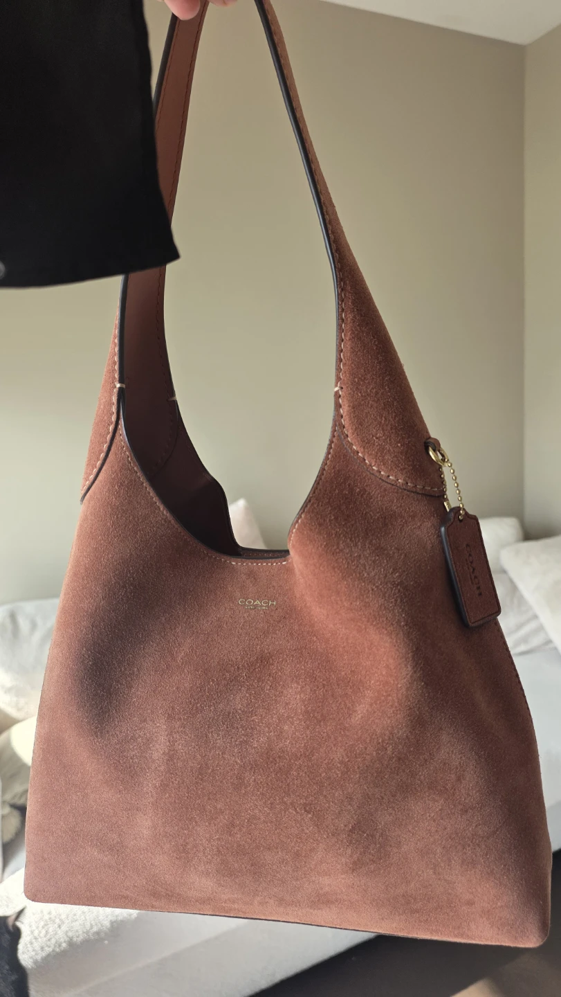 Coach Brooklyn 29 Suede Clay New with Dustbag - photo 2