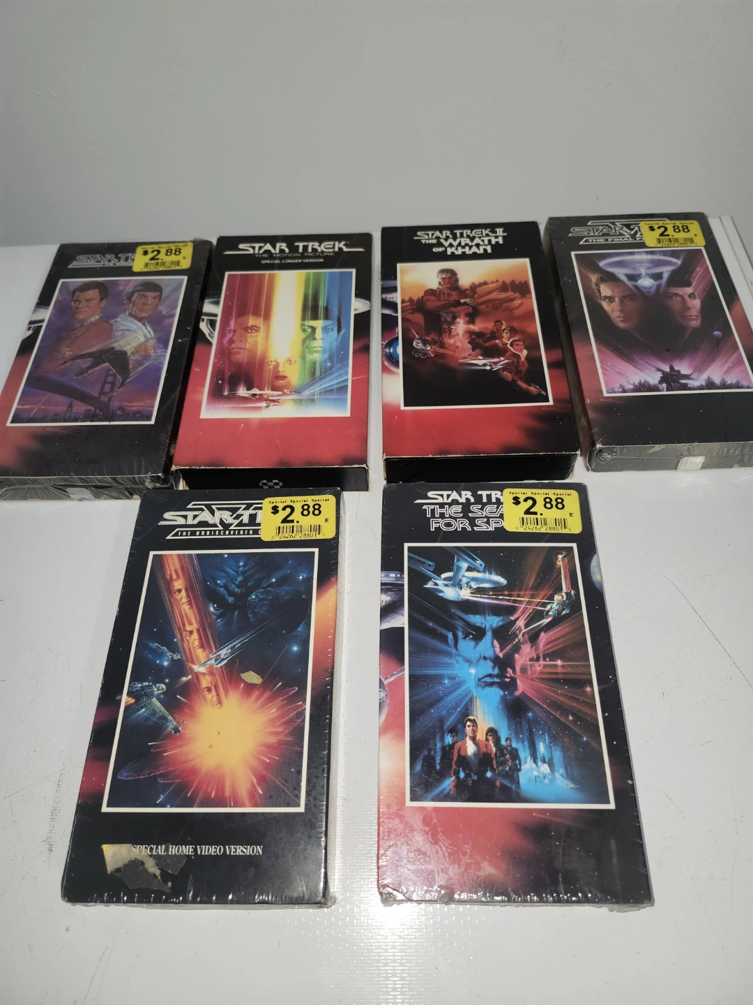 Star Trek VHS Movie Collection