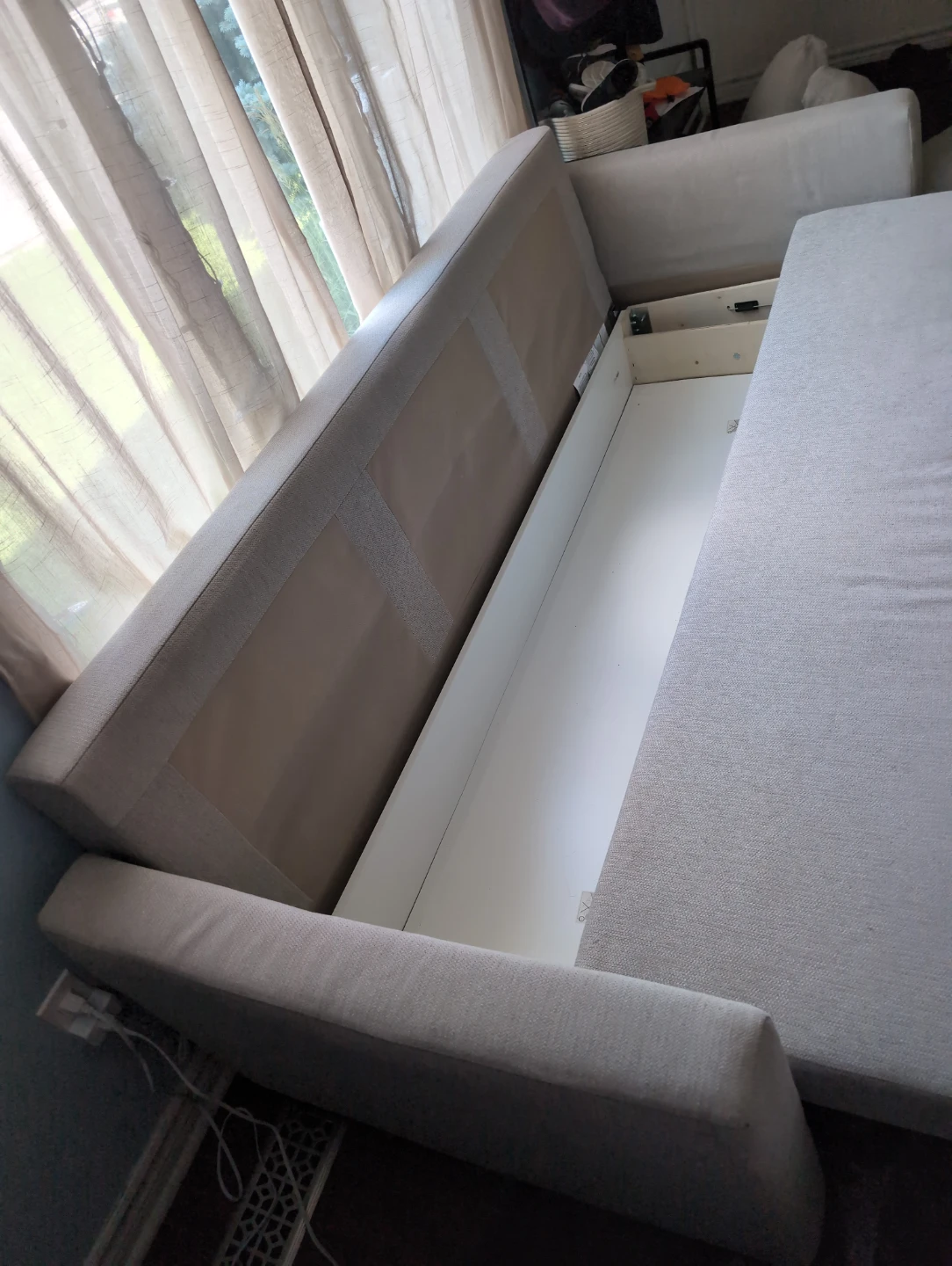 Light Beige Sofa Bed (Ikea Friheten) - photo 3