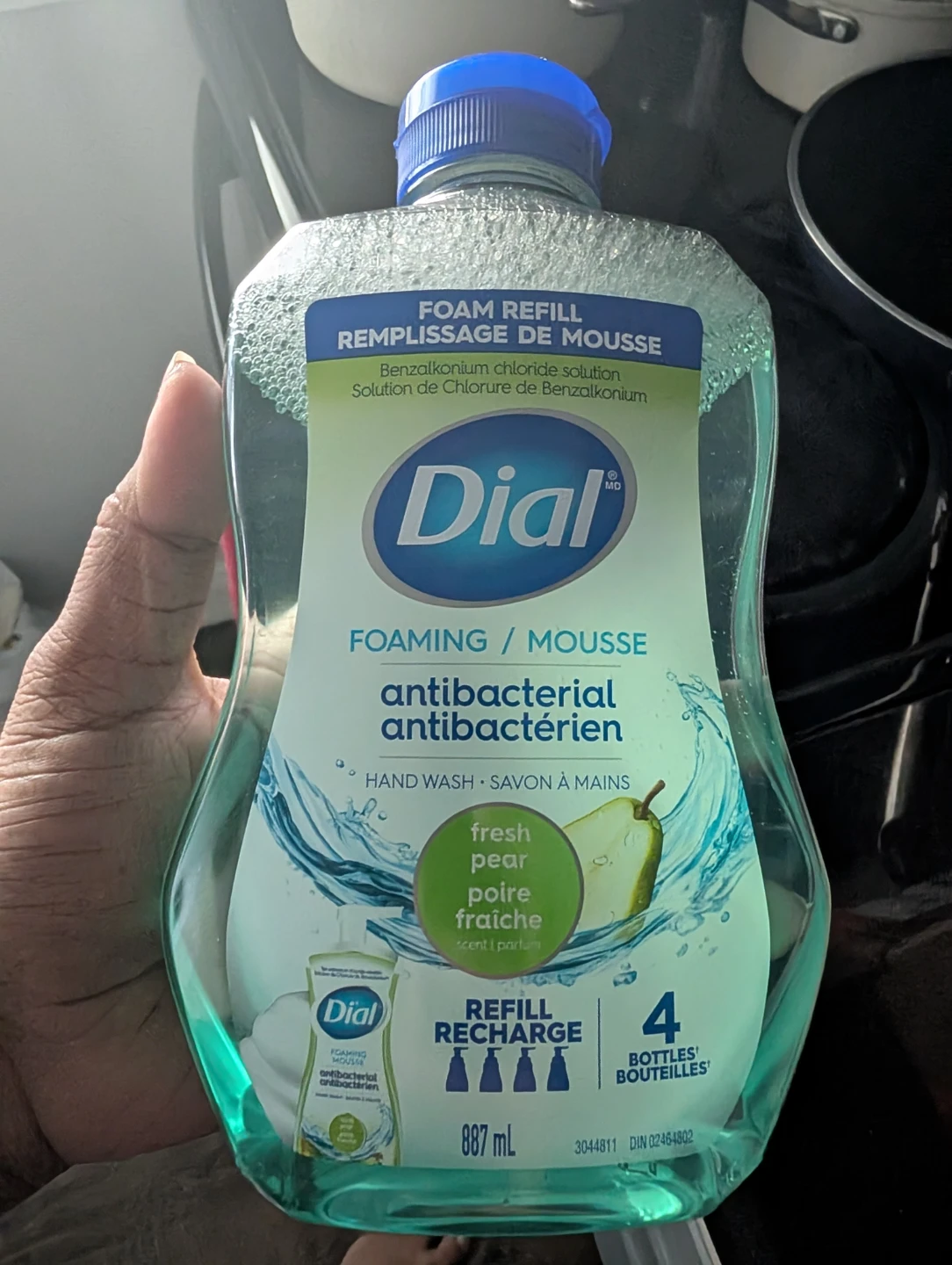 Dial Foaming Antibacterial Hand Wash Refill - Fresh Pear Scent