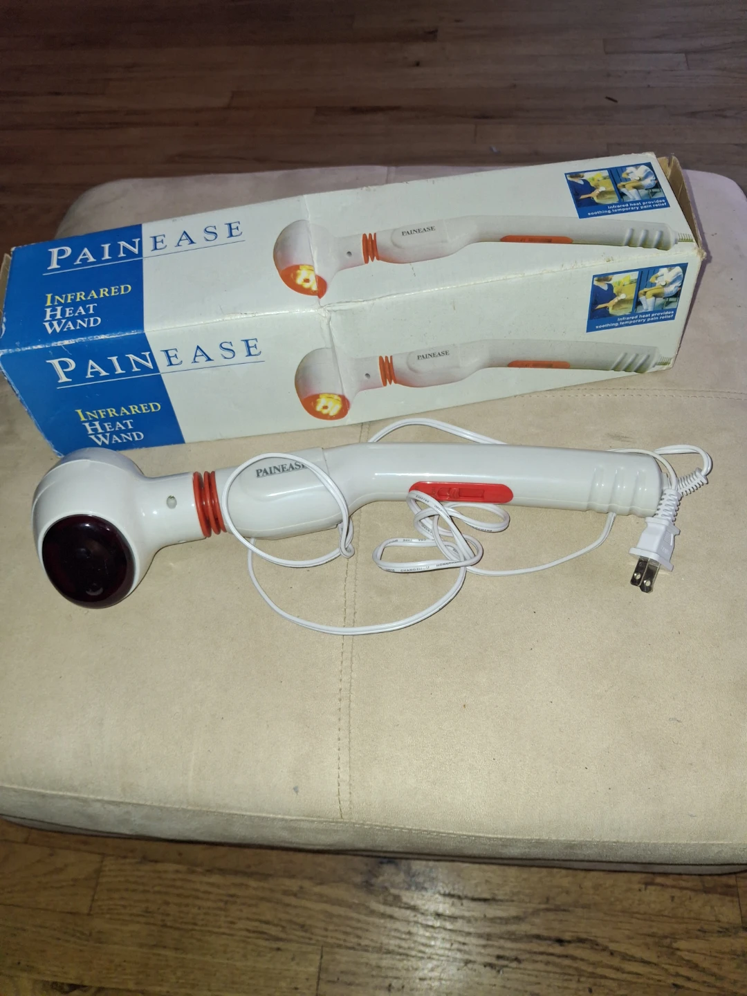 PainEase Infrared Heat Wand Massager with Box