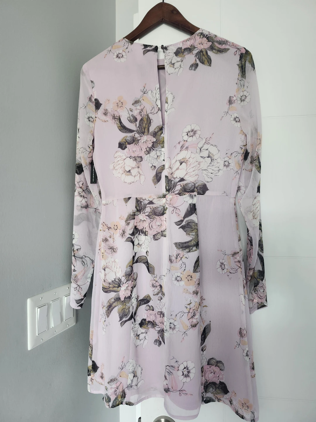 Leith Floral Print Long Sleeve Dress Size S - photo 2