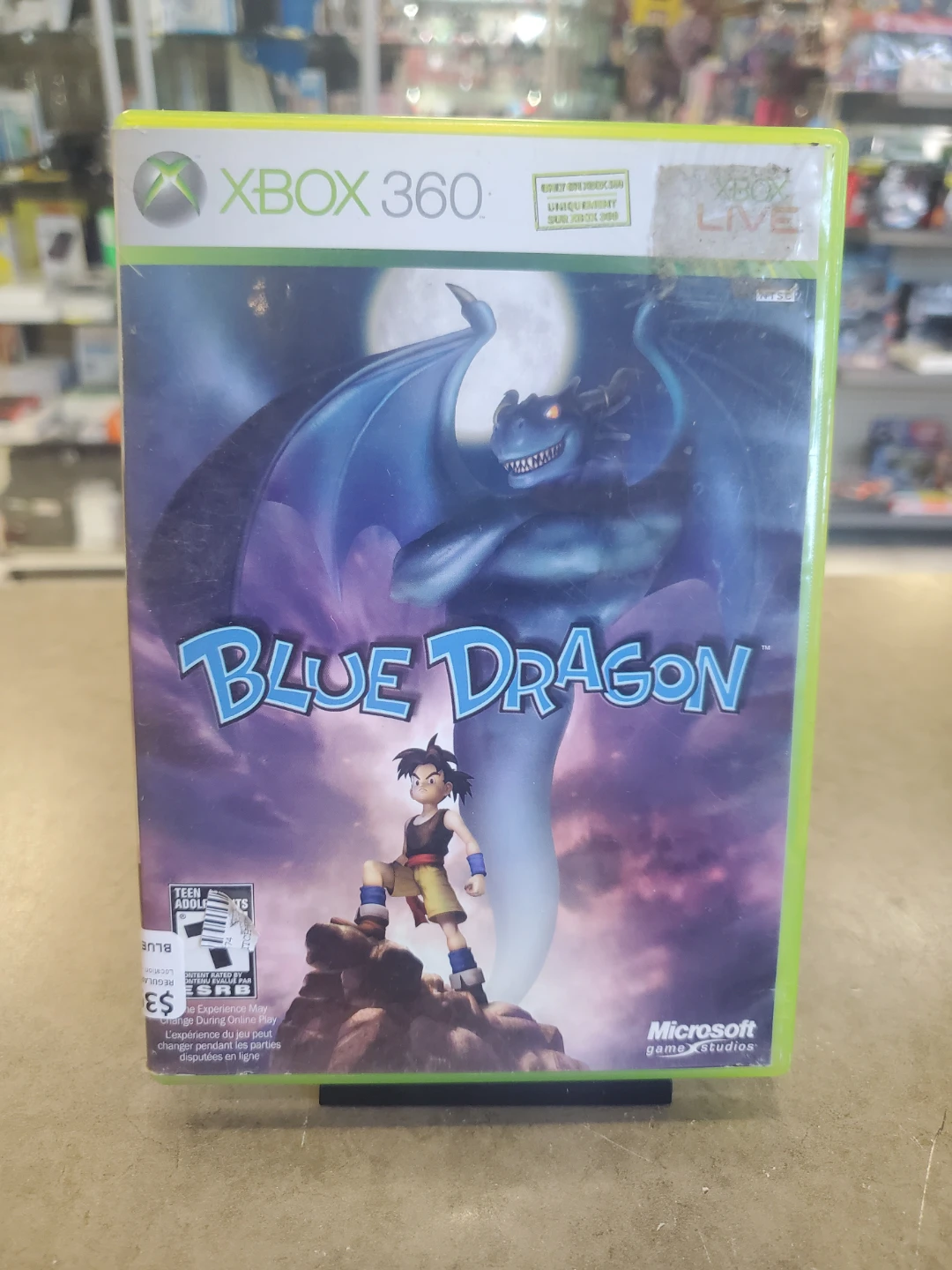 Xbox 360 Blue Dragon Video Game