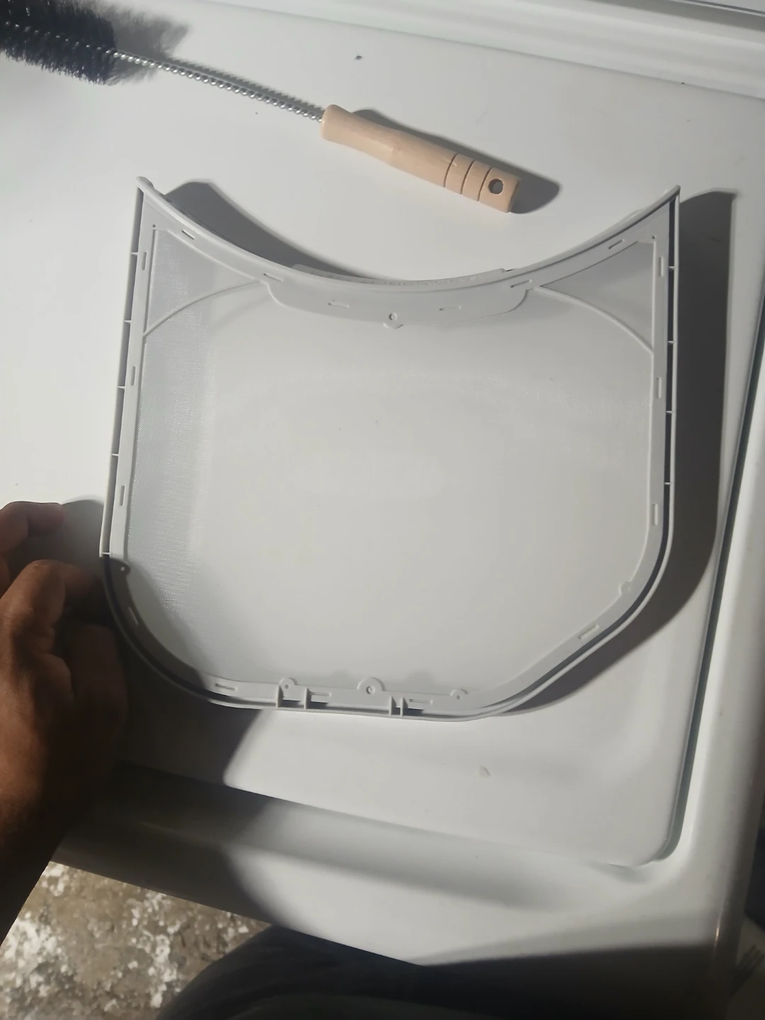 Dryer Lint Trap with Cleaning Brush - photo 3