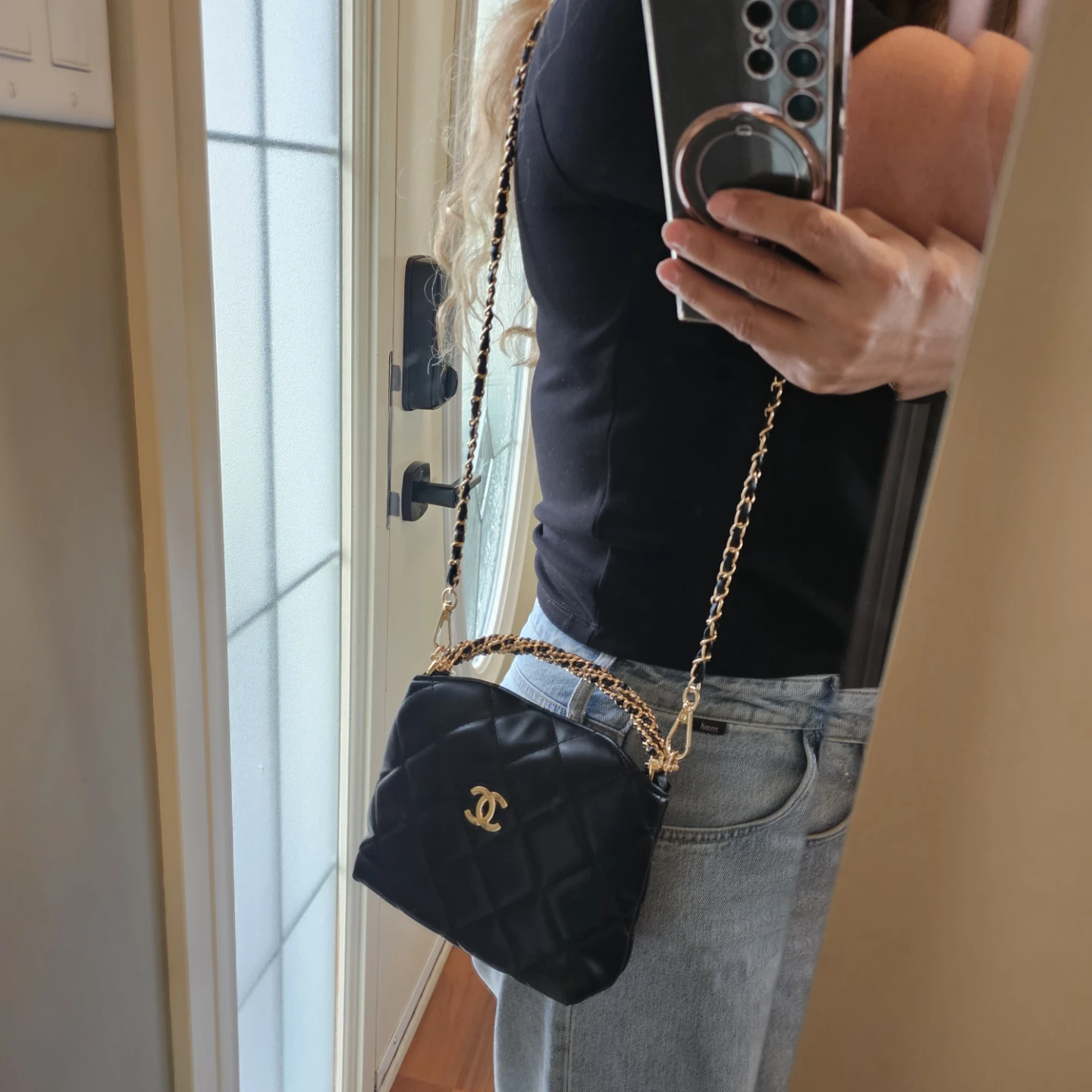 CHANEL Quilted Lambskin Camera Bag - photo 2